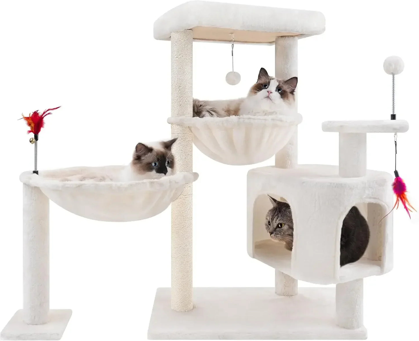 Hammock & Condo Cat Tower