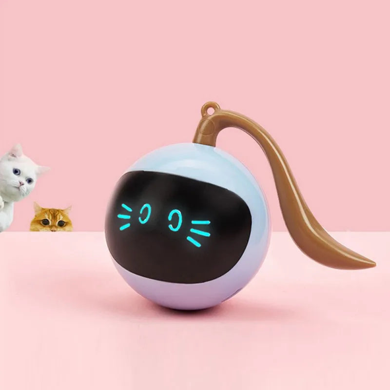 Interactive Auto Rolling - Smart LED Cat Ball