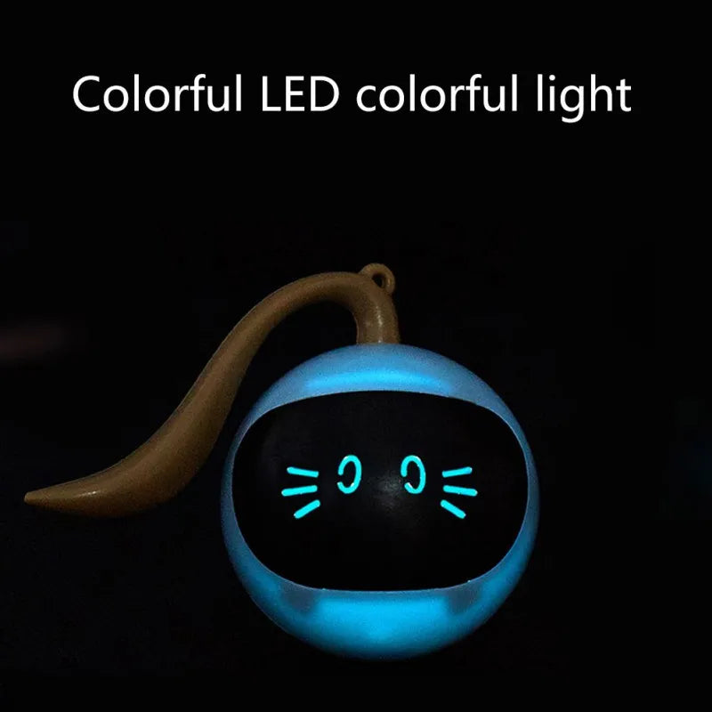 Interactive Auto Rolling - Smart LED Cat Ball