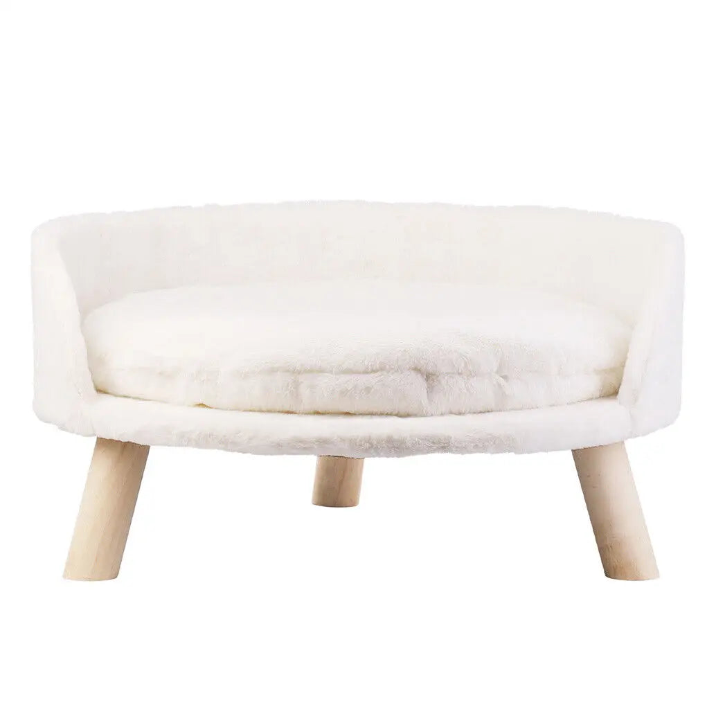 Cozy Luxe Cat Lounger - Elevated Cat Nest