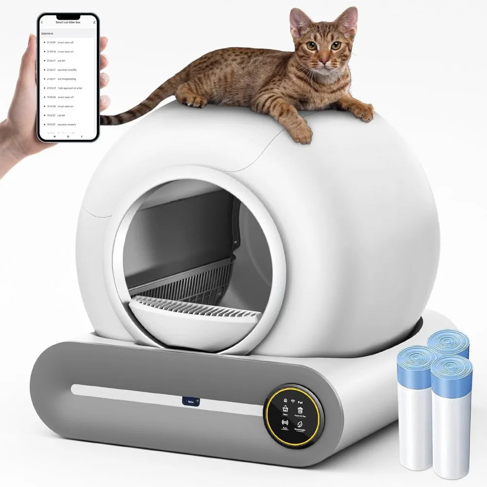 Self Cleaning Litter Box, Automatic Cat Litter Box