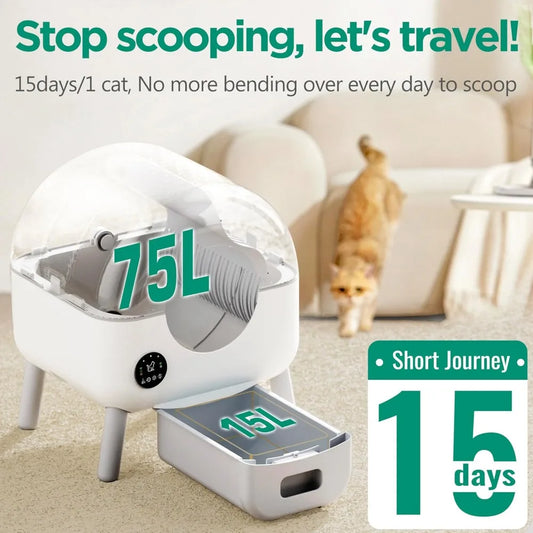 Self Cleaning Litter Box - Automatic Cat Litter Box