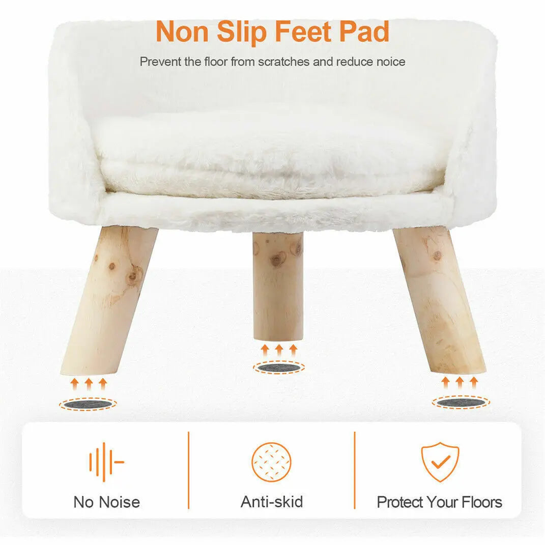 Cozy Luxe Cat Lounger - Elevated Cat Nest