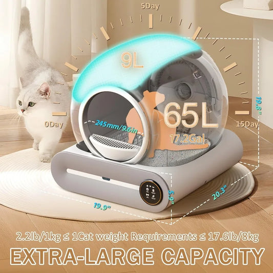 Self Cleaning Litter Box, Automatic Cat Litter Box