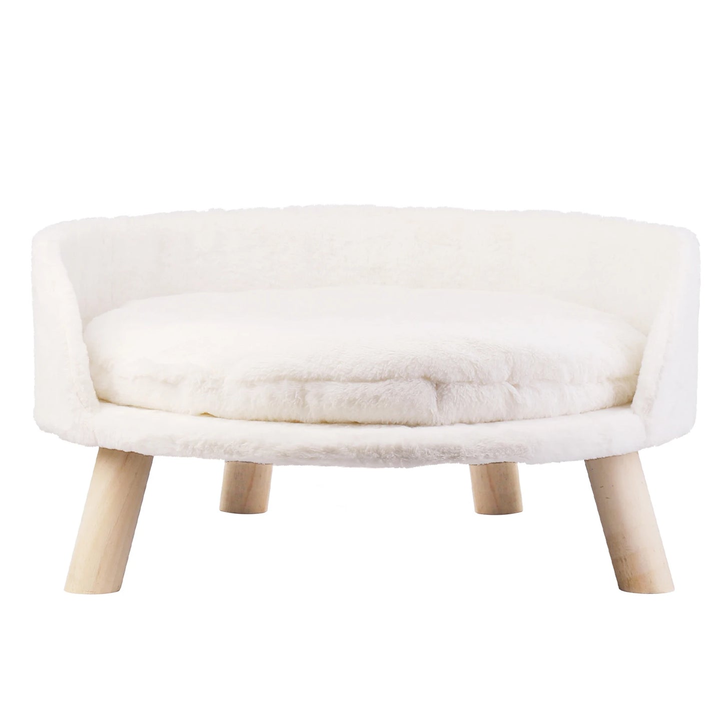 Cozy Luxe Cat Lounger - Elevated Cat Nest
