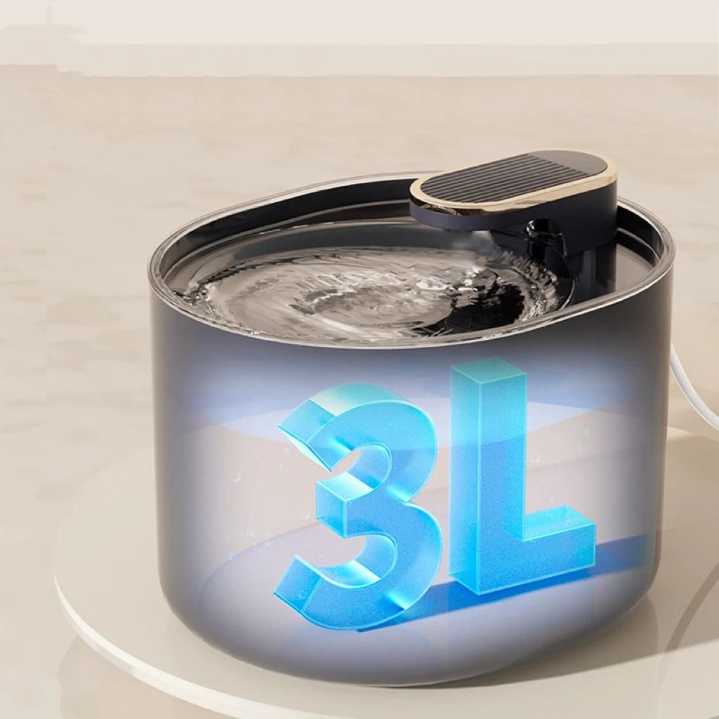 Automatic Pet Water Dispenser – Filtered Circulation Flow for Clean Drinking