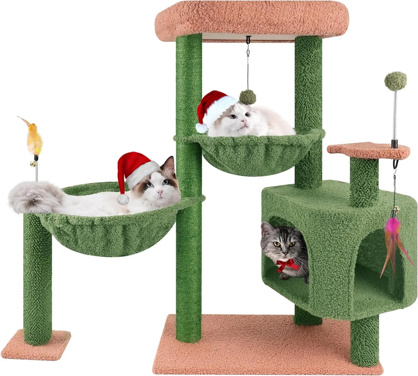 Hammock & Condo Cat Tower
